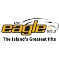 CKLR-FM 97.3 "The Eagle"  Courtenay, BC   Radio Logo