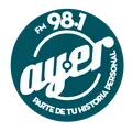 FM Ayer 98.1 Radio Logo