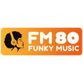 FM 80 FUNKY MUSIC Radio Logo