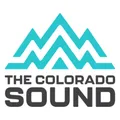 The Colorado Sound 105.5 FM (AAC) Radio Logo