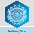 Positively Vibe -om Radio Logo