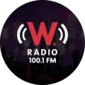  W RADIO 100.1 (San Luis Potosí) - 100.1 FM - XHPM-FM - GlobalMedia - San Luis Potosí, San Luis Potosí Radio Logo