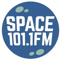 Space 101.1 FM Radio Logo