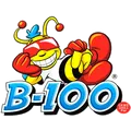 CKBZ-FM 100.1 "B-100" Kamloops, BC   Radio Logo