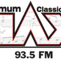 93.5 MAX - WMXQ - Maximum Classic Rock Radio Logo