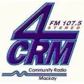4CRM - Mackay - 107.5 FM (MP3) Radio Logo