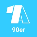 - 1 A - 90er von 1A Radio Radio Logo