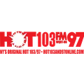 NY's Original Hot 103/97 WQHT-DB Radio Logo