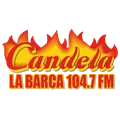 Candela (La Barca) - 104.7 FM - XHLB-FM - Cadena RASA - Jamay, Jalisco Radio Logo