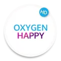 Oxygen Happy Radio Logo