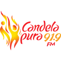 Candela Pura 91.9 FM Radio Logo