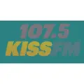 107.5 KISS FM Radio Logo