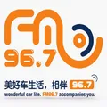 扬州邗江广播FM96.7 Radio Logo