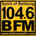 B 104.6 FM Radio Logo