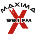 MÁXIMA (Ciudad Juárez) - 99.1 FM - XHEPR-FM - Ciudad Juárez, Chihuahua Radio Logo