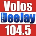 Volos Dee Jay 104.5 Radio Logo