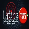 LATINA STEREO 107.9 FM Radio Logo
