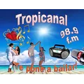 Tropicanal Tropical 98.9 FM Radio Logo
