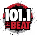 WUBT 101.1 The Beat Radio Logo
