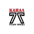 Radio Kanal 77 Skopje, Macedonia Radio Logo