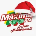Maxima 104.3 FM Radio Logo