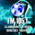 FM Cristo Rey 105.1 Radio Logo