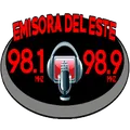 Emisora del Este 98.9 FM y 98.1 FM Radio Logo