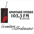 Apartadó Stereo 103.3 FM Radio Logo