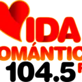  VIDA ROMÁNTICA 104.5 (Durango) - 104.5 FM - XHDRD-FM - Radiorama Durango - Durango, Durango Radio Logo