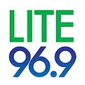 Lite Rock 96.9 WFPG Radio Logo