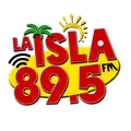 La Isla 89.5 Fm Radio Logo