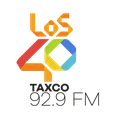 LOS40 Taxco - 92.9 FM - XHTXO-FM - Grupo Radio Cañon - Taxco, Guerrero Radio Logo