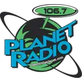 Planet Radio 106.7 Radio Logo