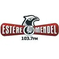 Estéreo Mendel 103.7 FM Radio Logo