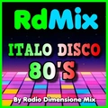  # RdMix Italo Disco 80s Radio Logo