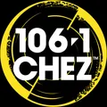 106.1 CHEZ - The Capital of Rock Radio Logo