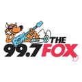 99.7 The Fox - Charlotte's Classic Rock WRFX Radio Logo