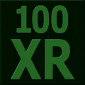 100 XR Radio Logo
