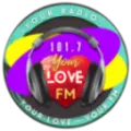 101.7 Your Love FM Radio Logo