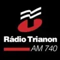 Rádio Trianon 740 AM Radio Logo