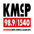 KMCP - McPherson Radio Logo