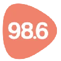 98.6 charivari Radio Logo