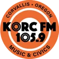 KORC LP-FM 105.9 Corvallis,Oregon Radio Logo