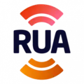 RUA FM Radio Logo