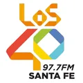 LOS 40 SANTA FE 97.7 Radio Logo