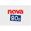 Nova 90s (AAC+ 320k) Radio Logo