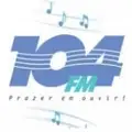 Rádio 104 FM Natal RN Radio Logo