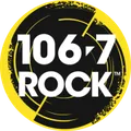 CJRX "106.7 Rock" Lethbridge, AB Radio Logo